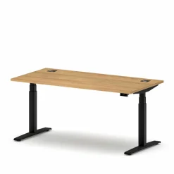 NowyStyl Schreibtisch elektrisch eModel2.0 180 x 80 cm Braun