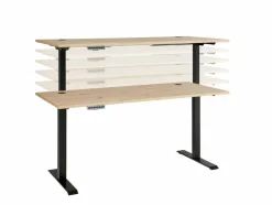 Outlet Innostyle Schreibtisch elektrisch Memphis Eiche Artisan