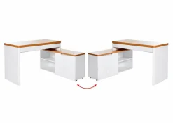 Online Jahnke Schreibtisch Libre C 155 E Weiß