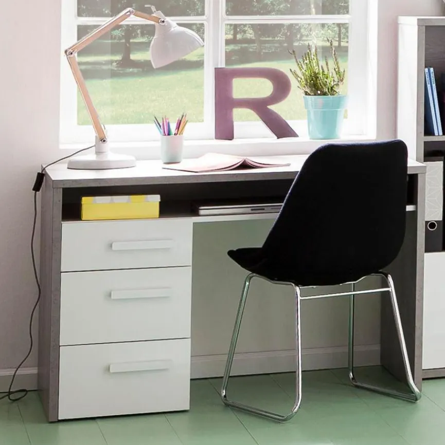 Hot Composad Schreibtisch Mipiace Grau