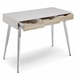 Actona Schreibtisch Neptun Eiche Weiß