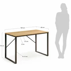 Kave Home Schreibtisch Talbot