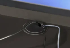 New FORTE Schreibtisch Tezaur Schwarz