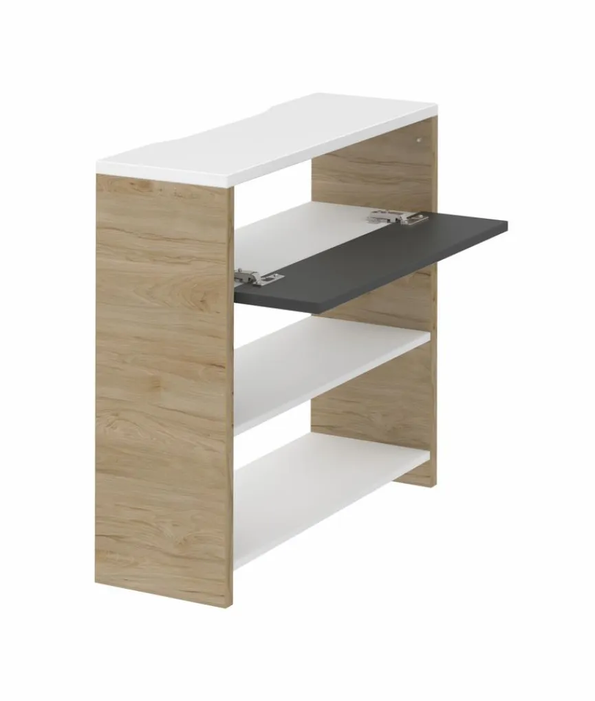 Hot Röhr Schreibtisch-Anbau Clip Eiche