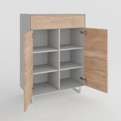 Hot Elfo Schuhkommode Kai Eiche Bianco