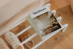 Discount Metallbude Schuhregal Camo Weiß