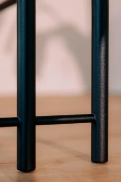 Outlet Metallbude Schuhregal Camo Schwarz