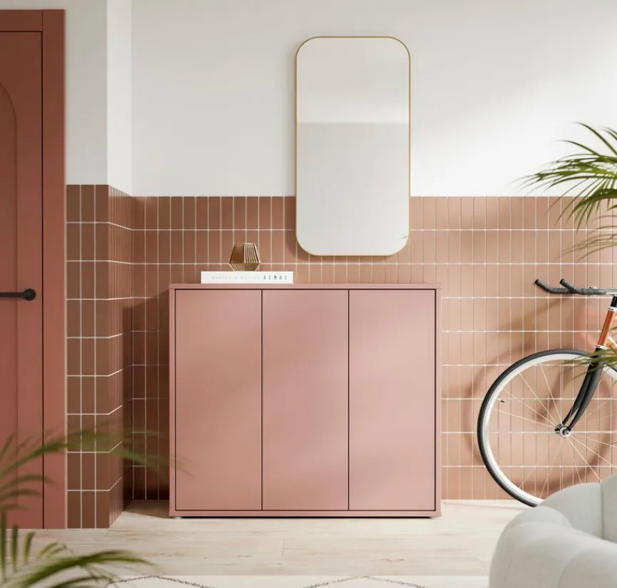 FORTE Schuhschrank Alice Springs Terrakotta