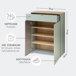 Innostyle Schuhschrank Bari