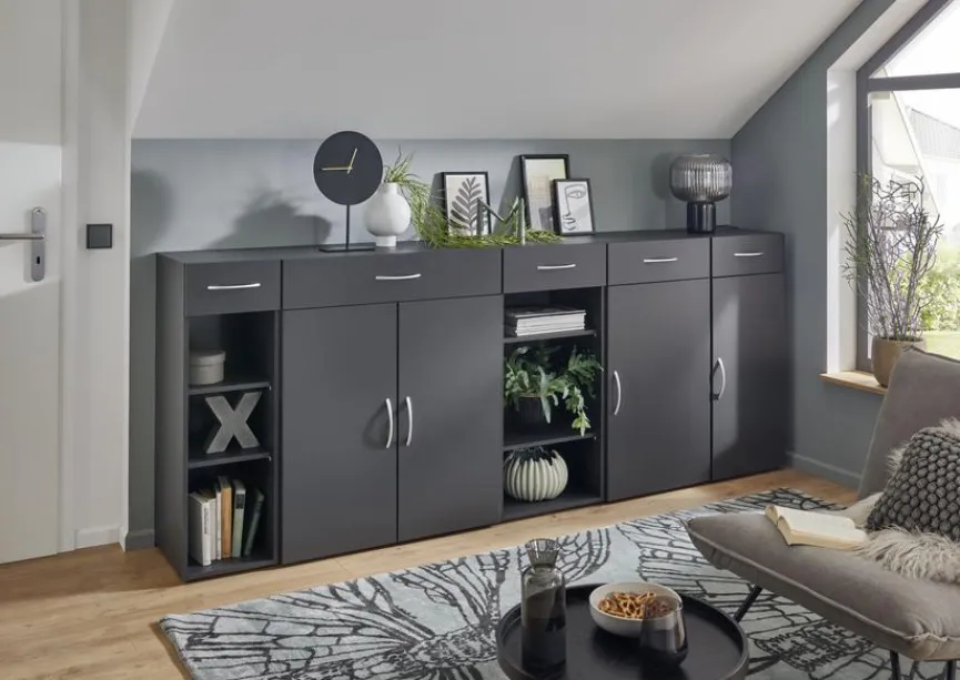 Outlet WIMEX Schuhschrank Multiraumkonzept Graphit