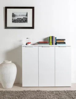 Sale Composad Schuhschrank Mundi Weiß / Hochglanz