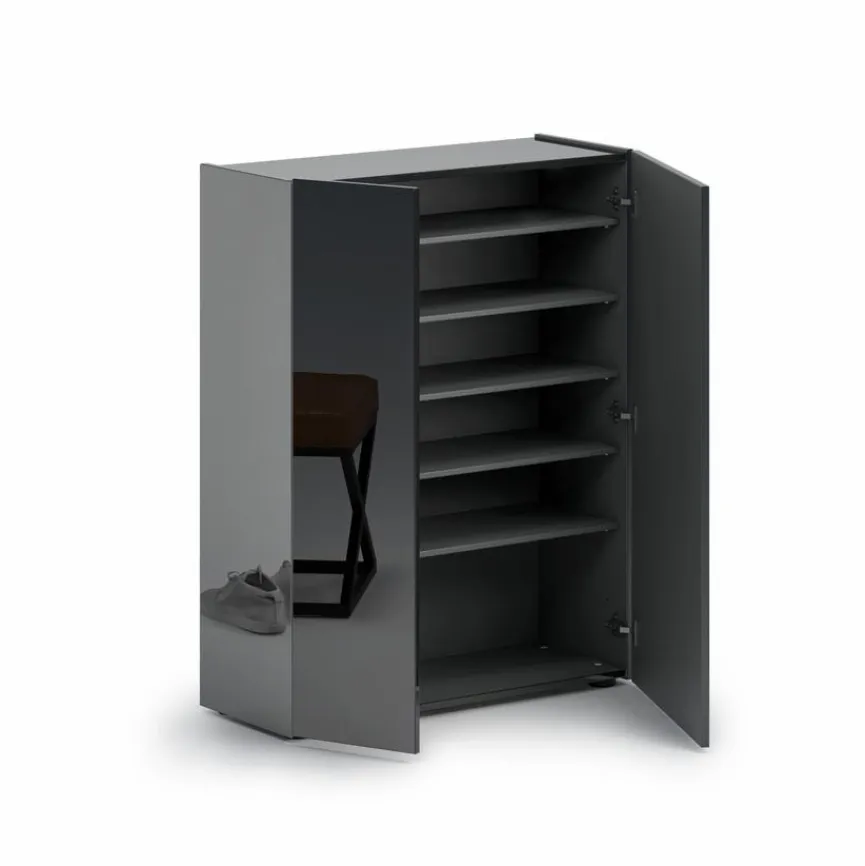 Sale Schuhschrank Tanko Anthrazit