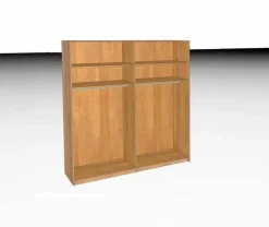 Discount CASEDO Schwebetürenschrank Burgos 200 x 217 cm Eiche