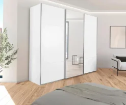 rauch ORANGE Schwebetürenschrank Contido 242 x 223 cm Weiß