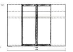 Wiemann Schwebetürenschrank Dubai 330 x 236 cm