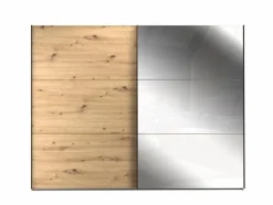 Discount FORTE Schwebetürenschrank Farida 270 x 211 cm Eiche