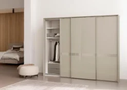 Clearance JOOP! Schwebetürenschrank Glass 298 x 240 cm Sand