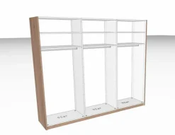 Online Musterring Schwebetürenschrank Montino 270 x 230 cm Balkeneiche