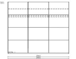 Online Musterring Schwebetürenschrank Montino 270 x 230 cm Balkeneiche