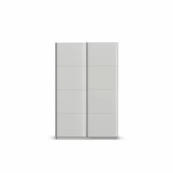 Online rauch ORANGE Schwebetürenschrank Quadra 136 x 210 cm Seidengrau