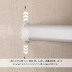 Outlet rauch ORANGE Schwebetürenschrank Quadra 271 x 210 cm Basalt