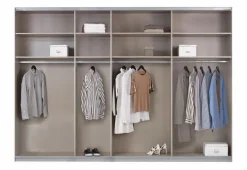 rauch ORANGE Schwebetürenschrank Quadra 315 x 229 cm Weiß