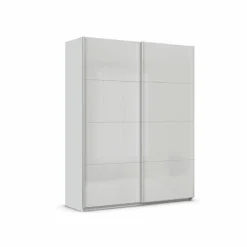 Sale rauch ORANGE Schwebetürenschrank Quadra 181 x 229 cm Seidengrau