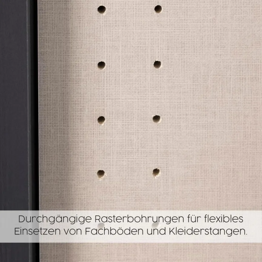 Sale rauch ORANGE Schwebetürenschrank Quadra 136 x 210 cm Weiß