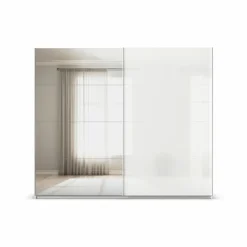 Online rauch ORANGE Schwebetürenschrank Quadra 271 x 229 cm Weiß