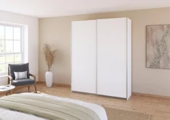 Discount rauch ORANGE Schwebetürenschrank Quadra 181 x 229 cm Alpinweiß