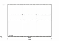 rauch BLACK Schwebetürenschrank Scale 301 x 223 cm