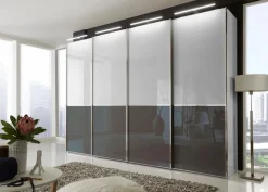 Best Wiemann Schwebetürenschrank Shanghai 2 330 x 236 cm Weiß