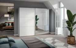 Sale Jutzler Schwebetürenschrank Slideline 253 x 220 cm Weiß