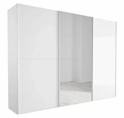 Best Composad Schwebetürenschrank Systema 301 x 223 cm Weiß