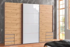 WIMEX Schwebetürenschrank Valencia 270 x 208 cm Artisan-Eiche