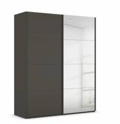 Discount rauch ORANGE Schwebetürenschrank Vareno 181 x 222 cm Graphit