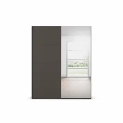 Discount rauch ORANGE Schwebetürenschrank Vareno 181 x 222 cm Graphit