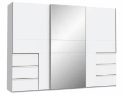 Clearance FORTE Schwebetürenschrank Winn2 270 x 200 cm Weiß