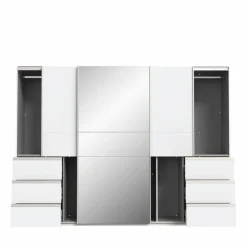Clearance FORTE Schwebetürenschrank Winn2 270 x 200 cm Weiß