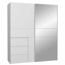 Outlet FORTE Schwebetürenschrank Winn2 170 x 200 cm Weiß