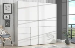 FORTE Schwebetürenschrank Winn2 200 x 200 cm