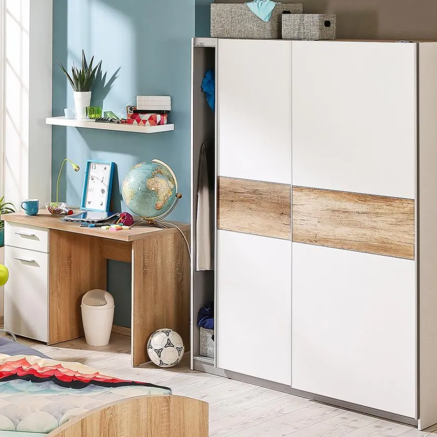 Online FORTE Schwebetürenschrank Winnie 150 x 190 cm Weiß