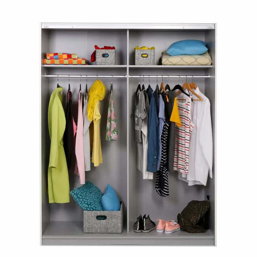 Online FORTE Schwebetürenschrank Winnie 150 x 190 cm Weiß