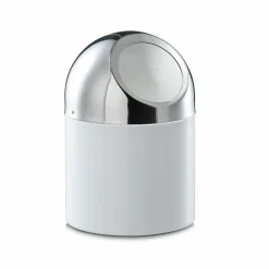 Hot Schwingdeckeleimer 18 cm Weiß