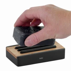 Clearance Kela Seifenschale Cube Schwarz