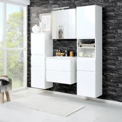 Held-Möbel Seitenschrank Cardiff Weiß