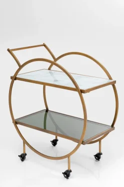 KARE DESIGN Servierwagen Loft Brass 84824 Gold