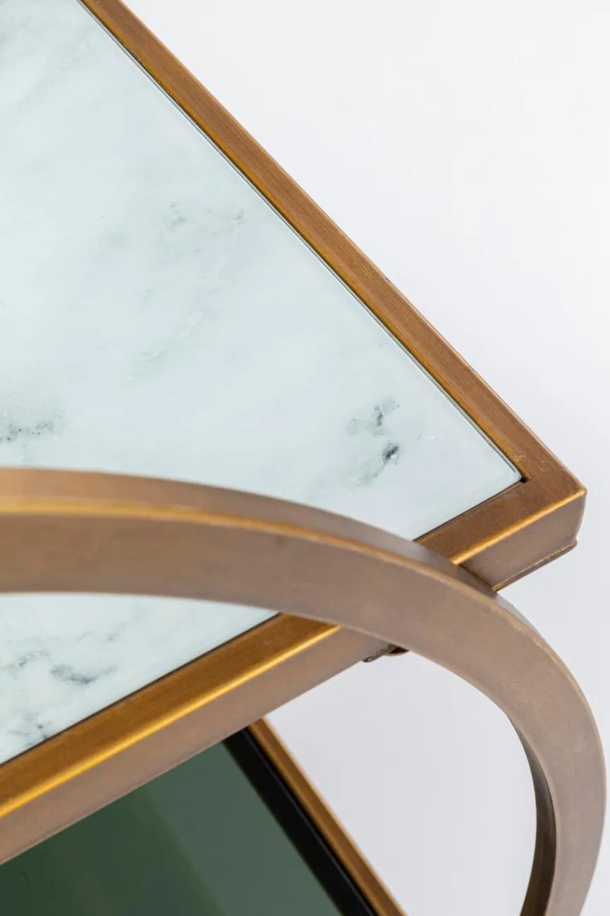 KARE DESIGN Servierwagen Loft Brass 84824 Gold