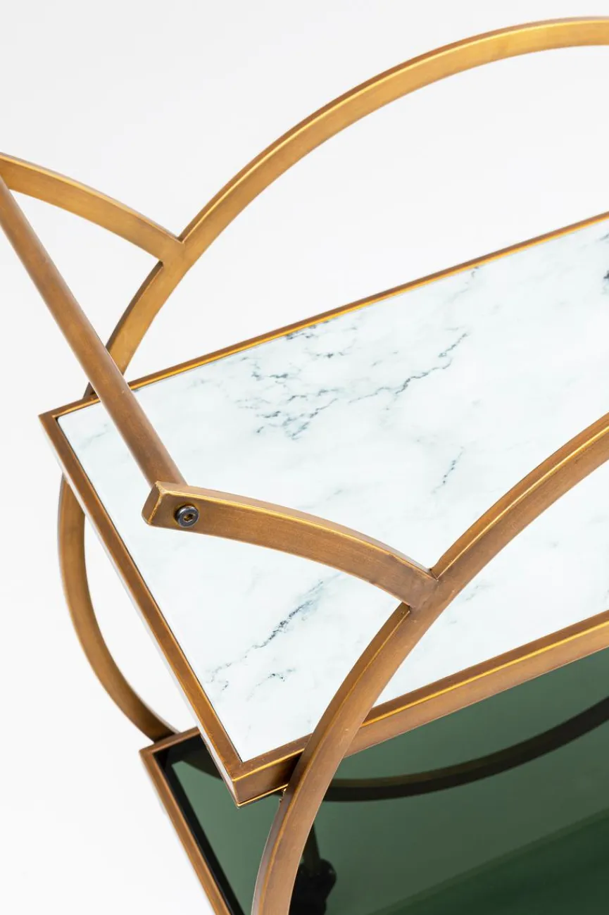 KARE DESIGN Servierwagen Loft Brass 84824 Gold