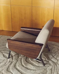 Kave Home Sessel Amsen Hellbraun